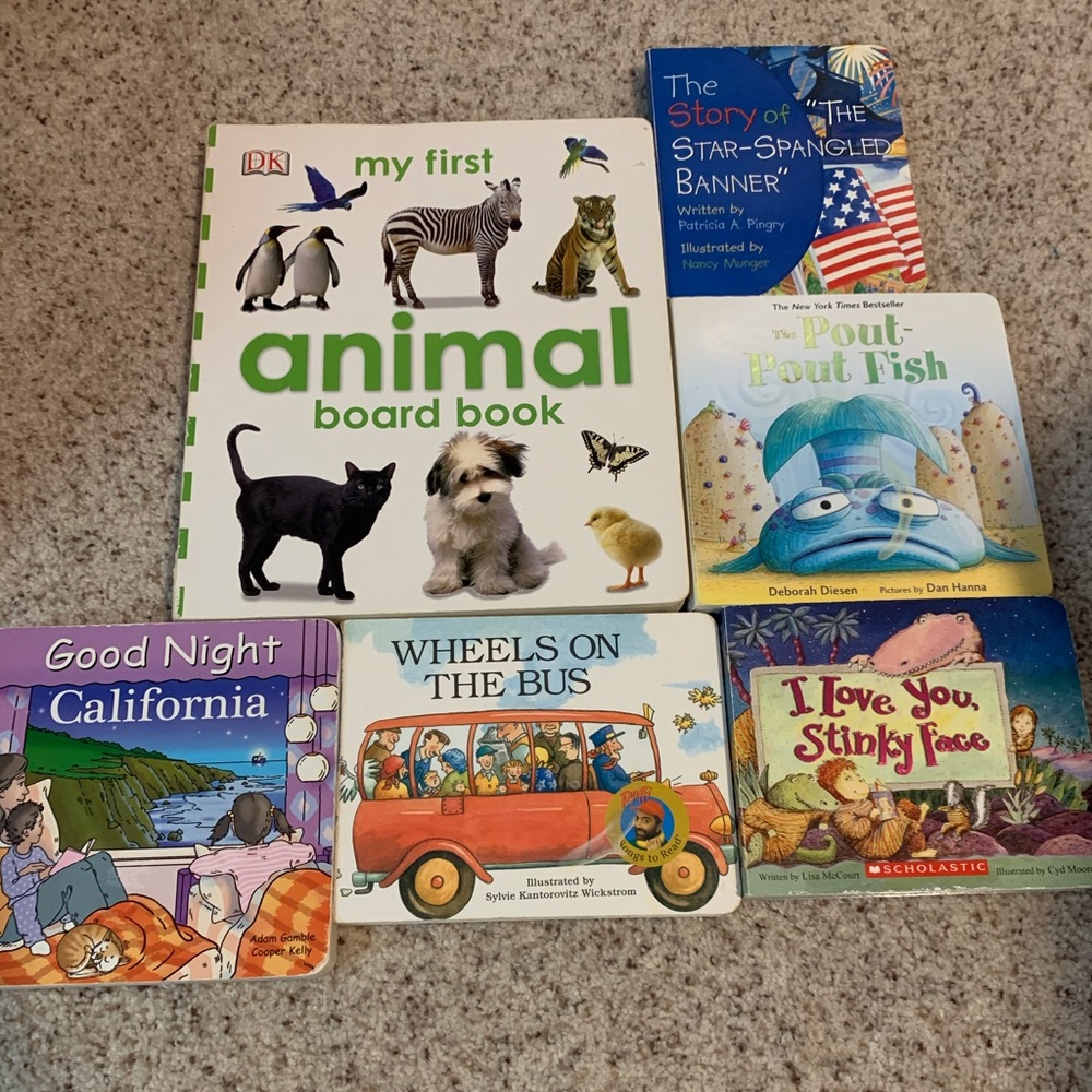 SOLD Assorted Board Books